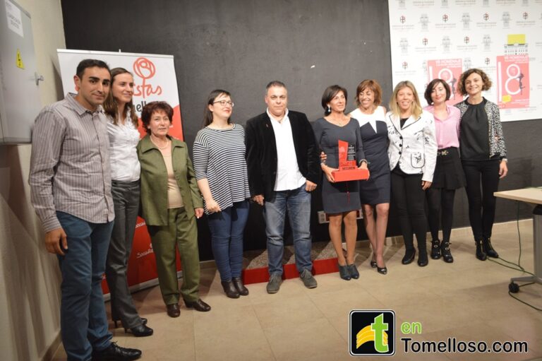 El PSOE homenajea a la Mujer Trabajadora de Tomelloso