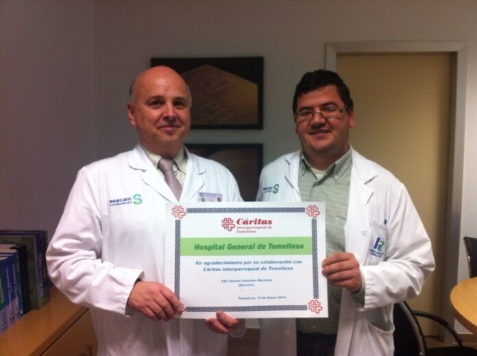 Hospital Tomelloso colaboracion Caritas