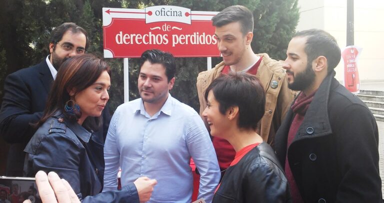 Rodríguez garantiza que con el PSOE en el Gobierno se recuperarán los derechos perdidos con Rajoy en materia educativa