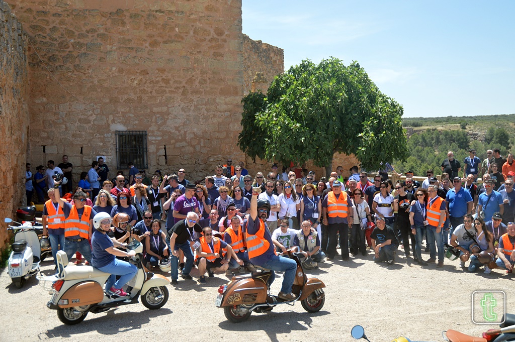 La IV Ruta del Vino en Vespa “Ciudad de Tomelloso” congrega a más de 130 participantes