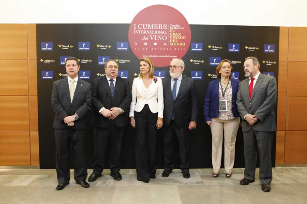 Inauguracion Cumbre Internacional del Vino de Castilla La Mancha