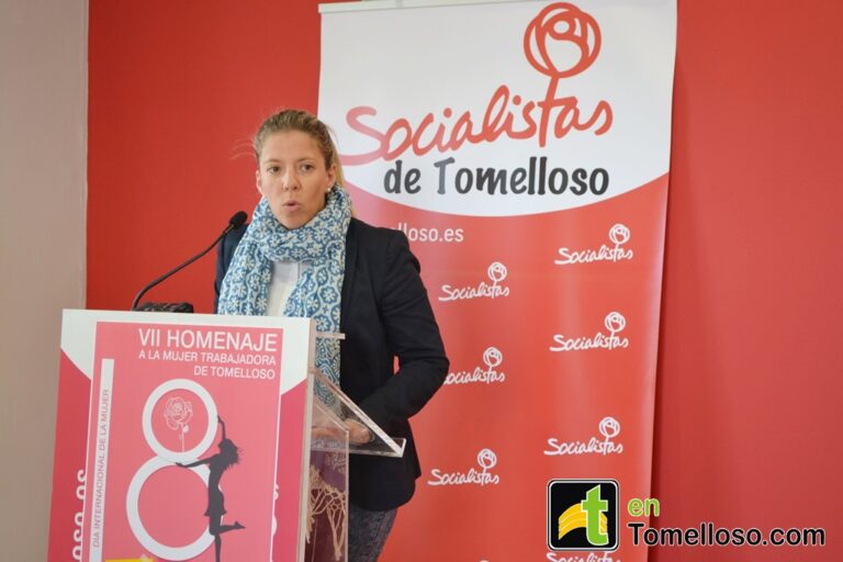 El PSOE celebra este jueves el VII Homenaje a la Mujer Trabajadora de Tomelloso