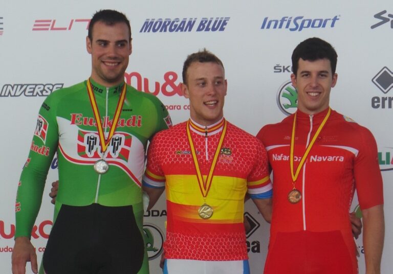 Gran actuación de los ciclistas Élite y Sub-23 de la selección de C-LM en los Campeonatos de España