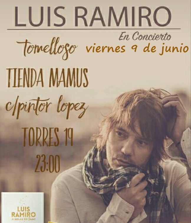 Luis Ramiro actuará en Mamus durante la Gala del Comercio