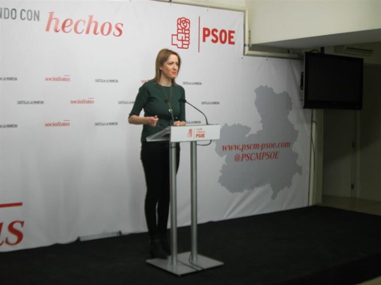 El PSOE dice a Cospedal que “deje trabajar a Page”, que tiene trabajo “después de todo lo que ella ha destruido”