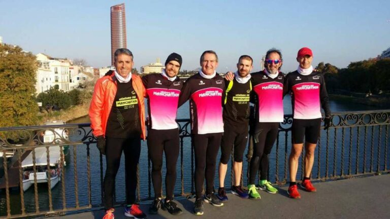 Nuestr@s ‘manchathones’ ya están en Sevilla