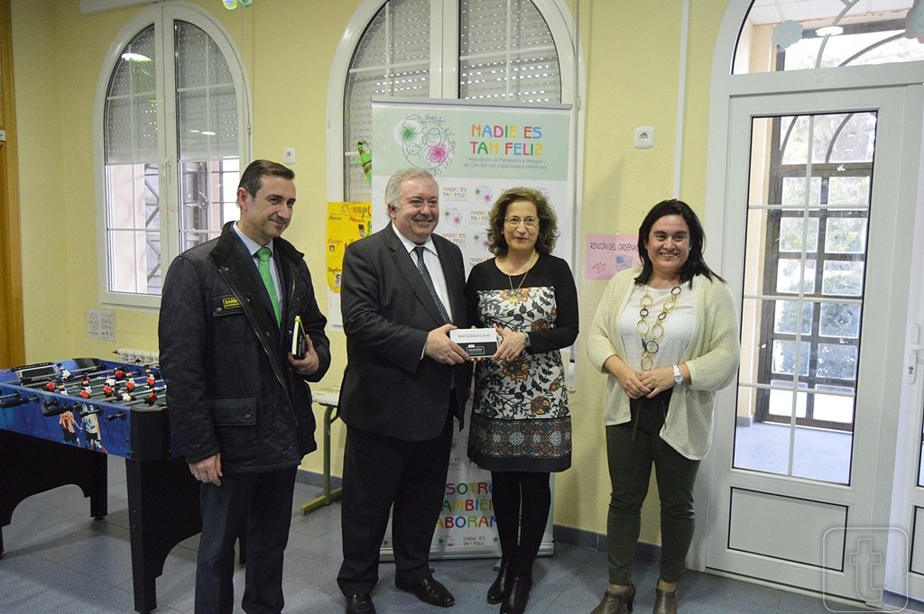 Nadie es tan feliz recibe 7.500 euros de Bankia para el proyecto de la ludoteca inclusiva