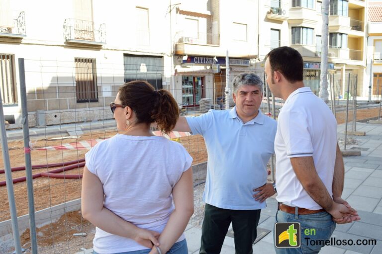 La Plaza de Arcipreste estará lista para la Feria de Tomelloso