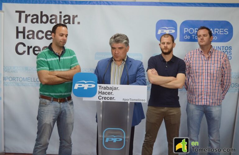 Cotillas: “En nuestro proyecto para Tomelloso nos acompaña todo el Partido Popular”