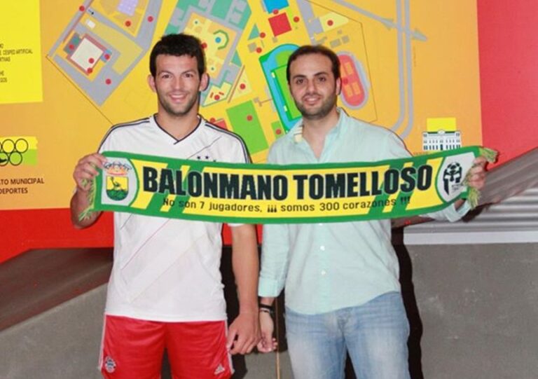 Mnuel Heredia, nuevo portero del Club Balonmano Tomelloso