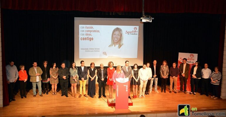 Inmaculada Jiménez: “Esta es la candidatura que va a propiciar el cambio en Tomelloso”