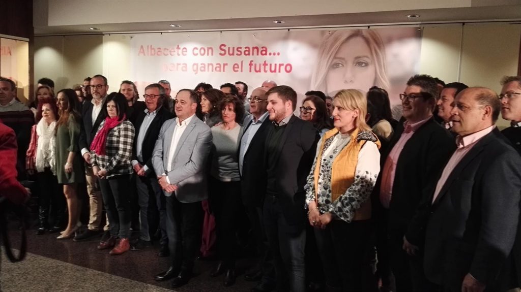 Se presenta en Albacete el grupo de apoyo a Susana Díaz, con Nacho Hernando, Aurelia Sánchez y otros “cargos” destacados