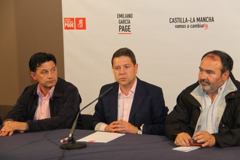 Page promete constituir un foro por el agua en C-LM, si obtiene la presidencia de la Junta