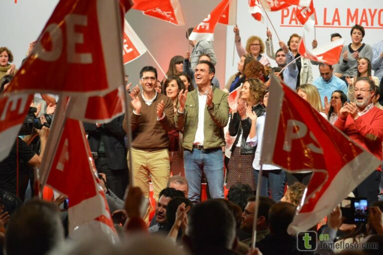 Sánchez en Tomelloso: “Los socialistas vamos a ganar a este gobierno de la mentira y a sus encuestas”