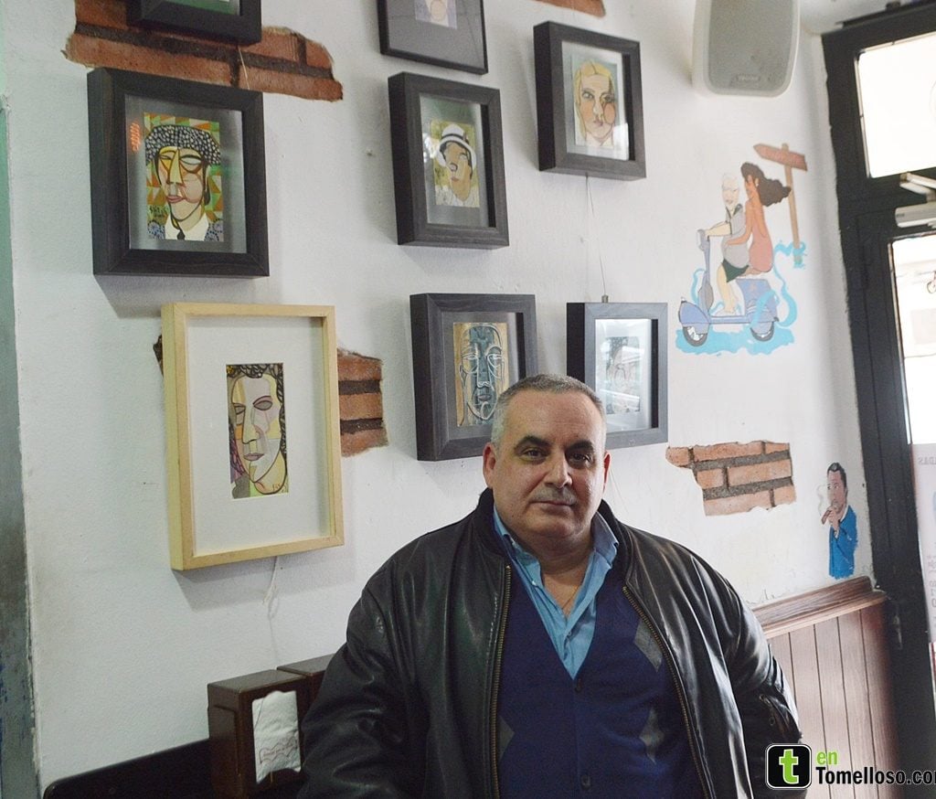 Pepe Carretero vuelve a Tomelloso con una exposición en El Rinconcito
