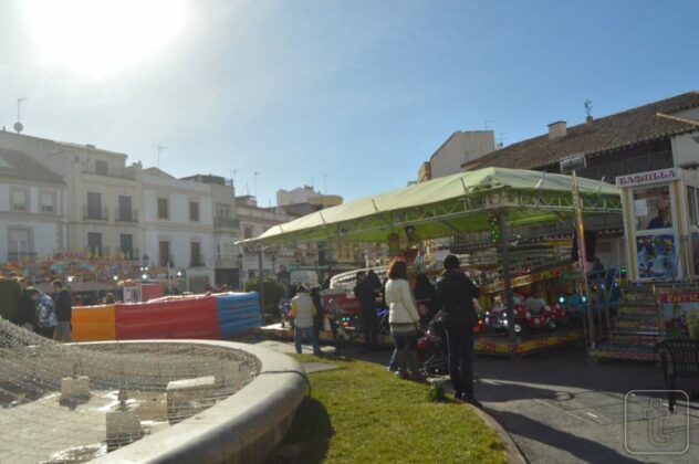 La plaza de España de Tomelloso, epicentro del ocio en la primera semana de 2018