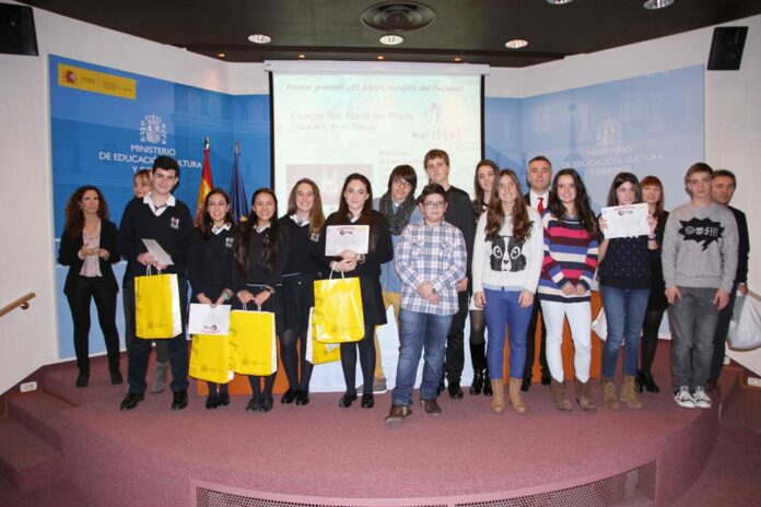 Premiados certamen escolar MECD-Europeana