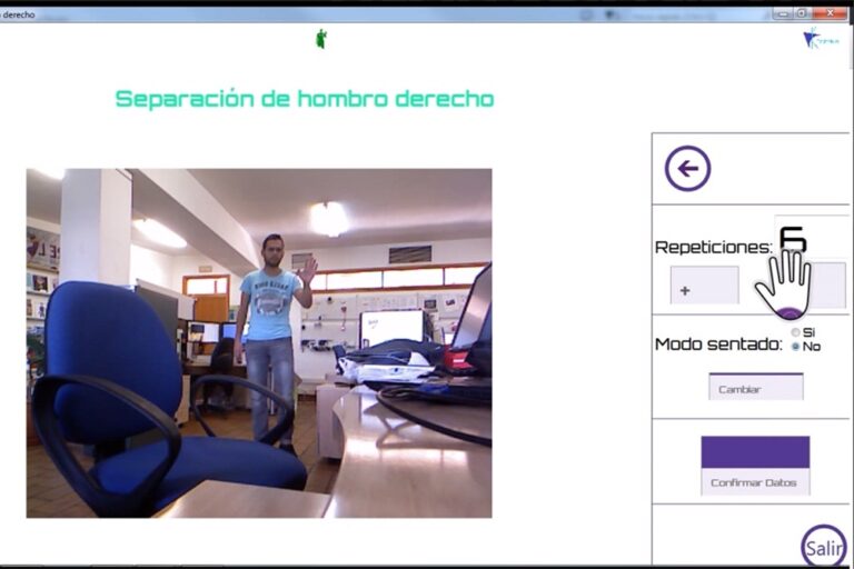 Un alumno de la UCLM desarrolla una aplicación que facilita la rehabilitación de la artritis a través de la Kinect