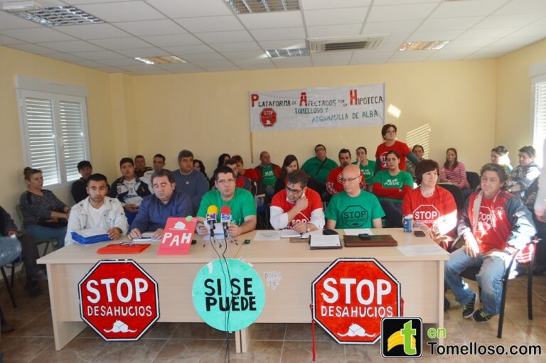 La PAH de Tomelloso obtiene la primera sentencia favorable por cláusulas bancarias abusivas