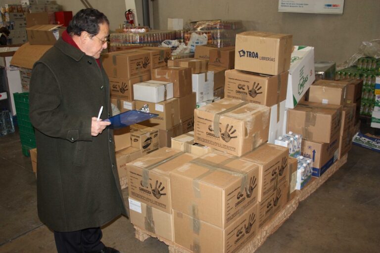 El Banco de Alimentos de Ciudad Real se acerca al millón de kilos repartidos durante el año 2014