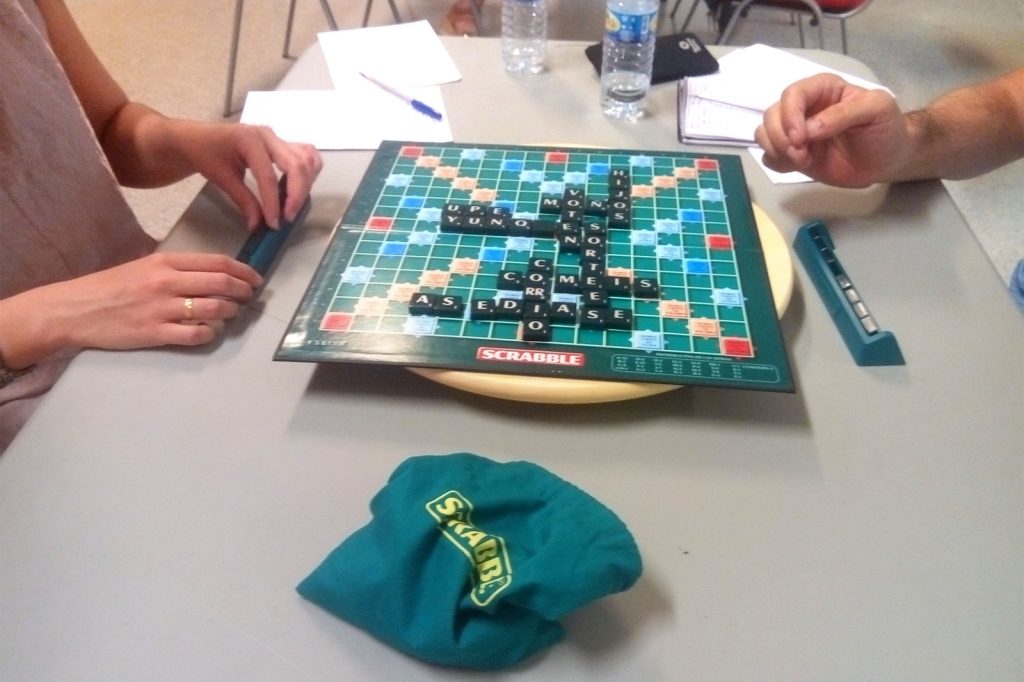 Primer encuentro de jugadores de Scrabble en Argamasilla de Alba