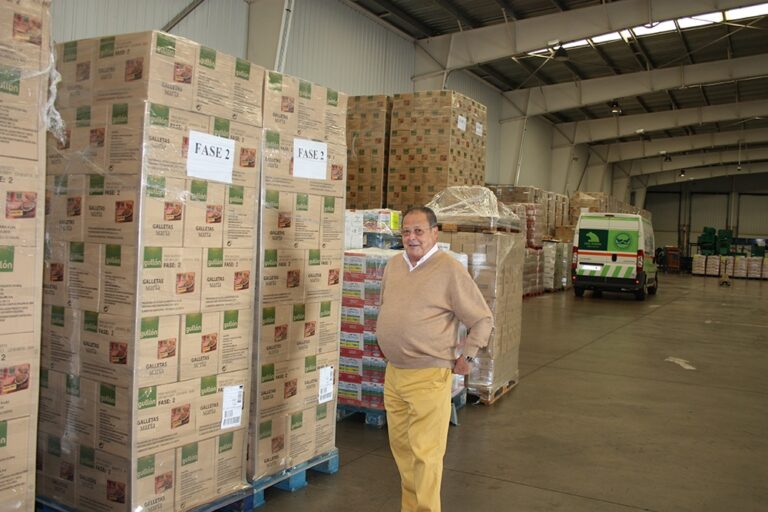 El Banco de Alimentos recibe 278.000 kilos del ‘Programa de ayuda alimentaria para las personas más desfavorecidas’