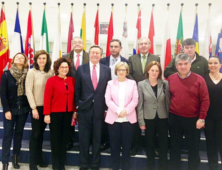 Los senadores del Partido Popular de Castilla-La Mancha visitan el Parlamento Europeo,