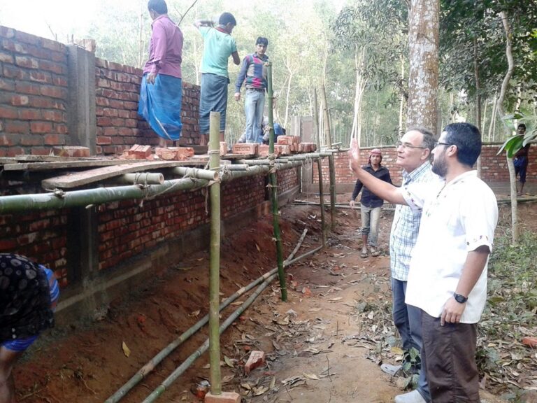 La escuela de Bangladesh de los Hermanos Maristas avanza a buen ritmo