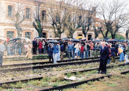 Se cumplen 29 años de la llegada del último tren a Tomelloso