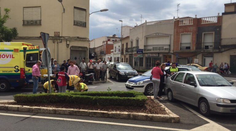 Un ciclista es arrollado por un turismo en Tomelloso