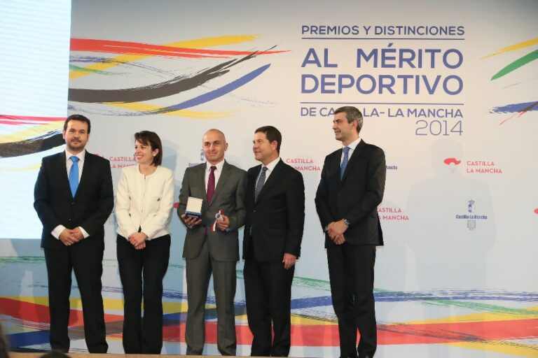 El tomellosero Vicente Valentín, Medalla de Bronce al Mérito Deportivo en Castilla-La Mancha