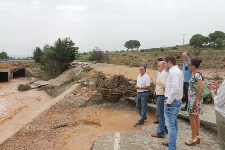 La Junta mantendrá activado el PRICAM en fase de alerta tras las inundaciones en Almansa