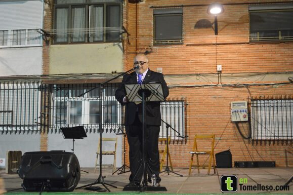 Con el pregón de Luis Miguel Avilés, comienzan las Fiestas del Barrio del Pilar de Tomelloso