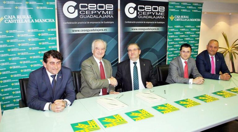 Caja Rural Castilla-La Mancha destina 30 millones para dar créditos a los empresarios alcarreños