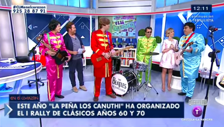 Vídeo: Los Beatles de Tomelloso en C-LM Televisión