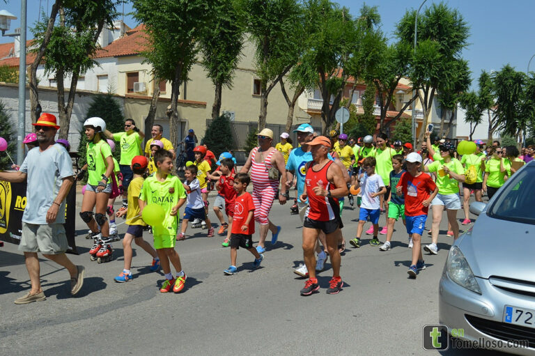 Tomelloso corre, un año más, contra el Cáncer Infantil