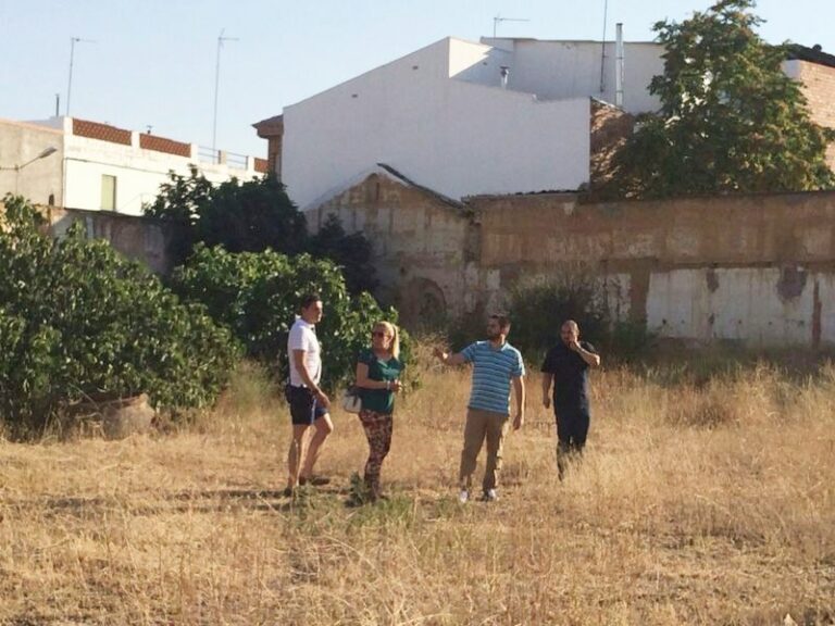 Se realizan trabajos de limpieza y adecuación en “la casa del Gallego”