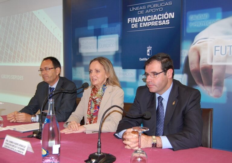 Casero: “El objetivo del Gobierno de Cospedal es que las ayudas lleguen a los empresarios de la región y les sean útiles”