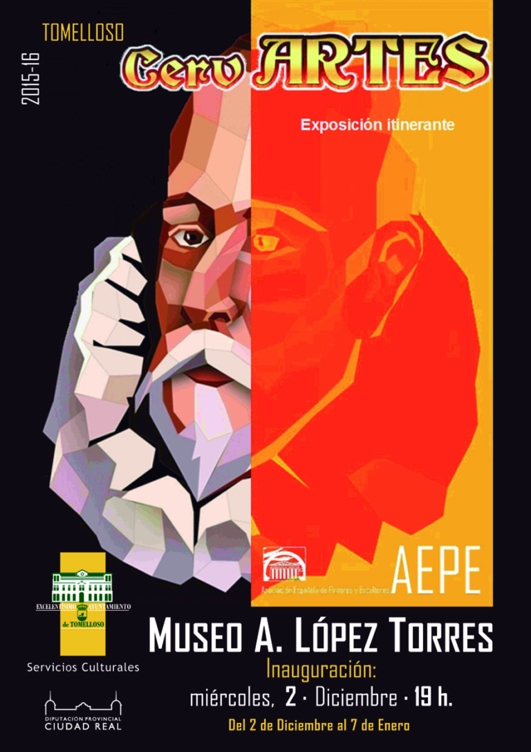 El López Torres acogerá la exposición CervARTES de la Asociación Española de Pintores y Escultores