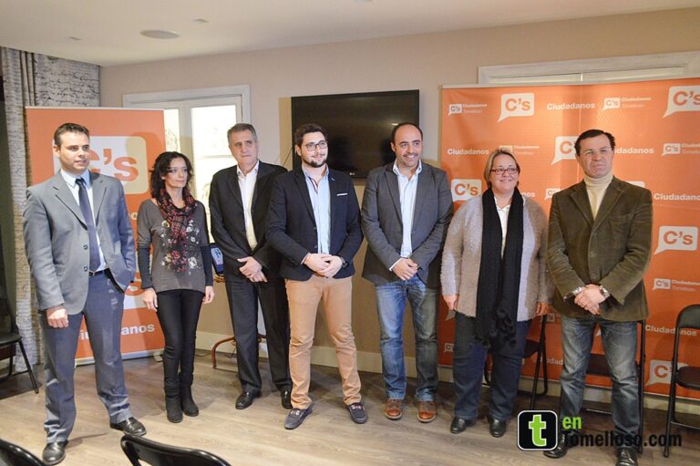 Ciudadanos presenta en Tomelloso sus candidatos al Congreso y Senado por Ciudad Real