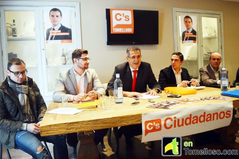 Ciudadanos concurrirá a las elecciones municipales en Tomelloso