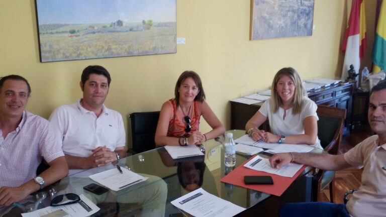 Inmaculada Jiménez recibe al Club de Golf Tomelloso