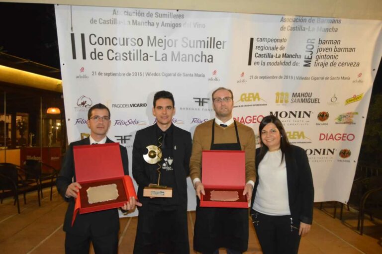 Valentín Checa mejor Sumiller de Castilla-La Mancha