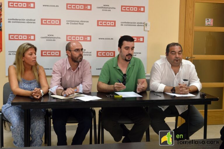Comisiones, Izquierda Unida y PSOE convocan una concentración en la Estación de Autobuses de Tomelloso