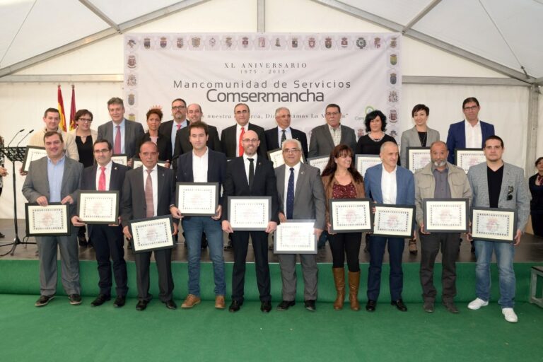 Comsermancha homenajea a sus 146 alcaldes y concejales que han construido una Mancomunidad referente