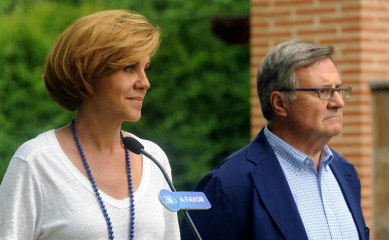 Cospedal lamenta “profundamente” la pérdida del alcalde de Talavera de la Reina, Gonzalo Lago