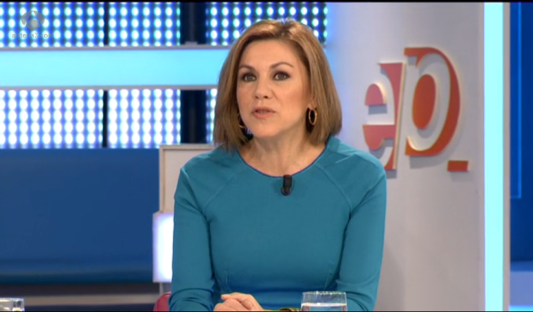 Cospedal asegura en Antena 3 que espera seguir siendo la presidenta de Castilla-La Mancha