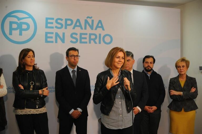 Cospedal: “Mientras nosotros hablamos de propuestas, otros hablan de pactos entre dos, entre tres o entre cuatro”