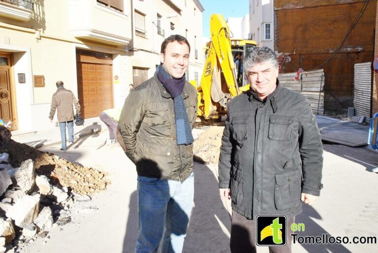 Se inician obras de mejora de la accesibilidad en la calle Huertas de Tomelloso