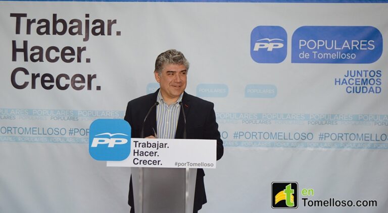 Cotillas: “Nos comprometemos a bajar los impuestos en Tomelloso aún más”